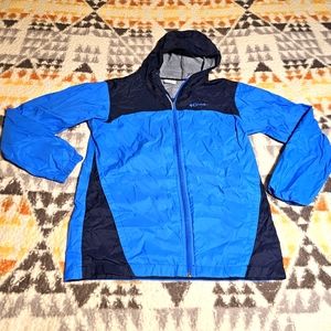 XL Columbia Windbreaker With Hood